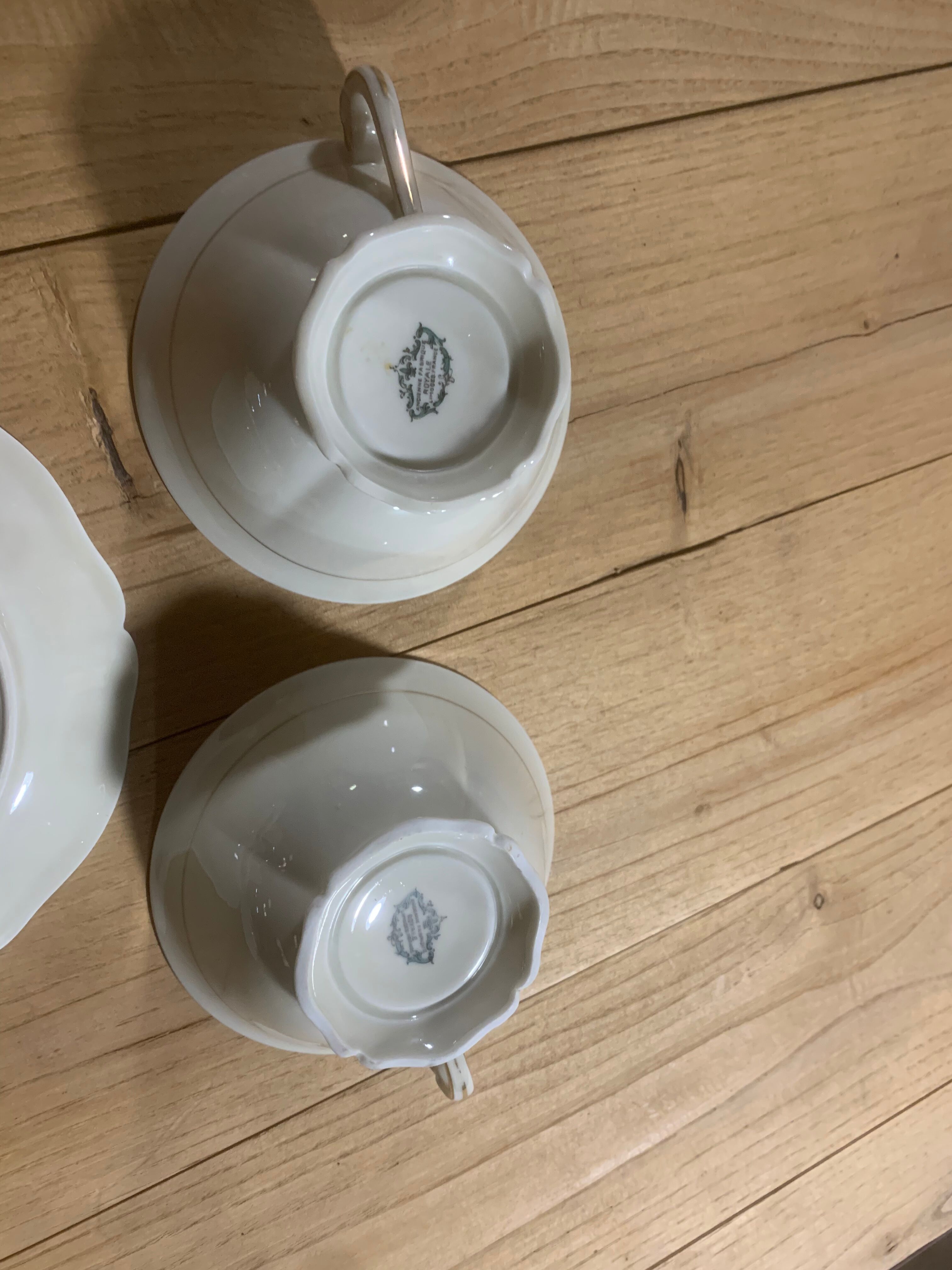 2  cups old royal factory limoges france