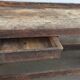 Old wooden workbench