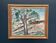 Original Swedish Oil On Canvas – “Tree” By Stig Allan – Vintage & Framed – 74 × 62 Cm