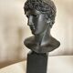 Athlete's head winner Greco Roman antiquities Louvre Museum