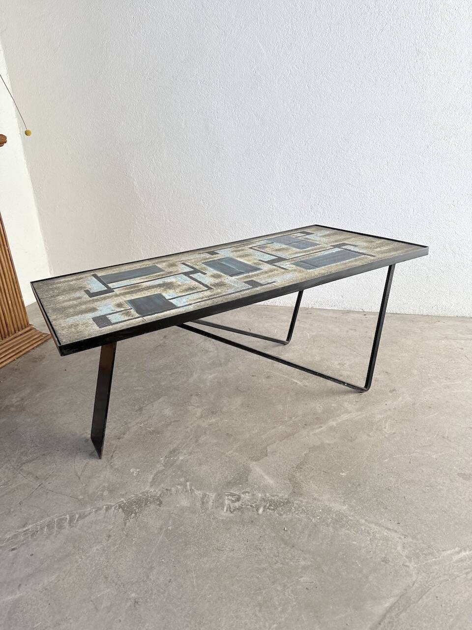 1950s coffee table ceramic Pirot