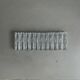 11 moulded glass knife rests - Ref 1167