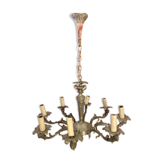 Chandelier with silver branches