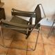 Pair of vintage armchairs B3 vassily by Marcel breuer at the bauhaus circa 1980