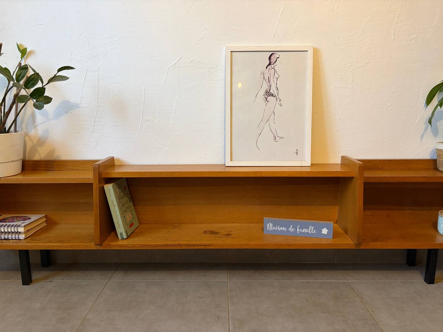 Very beautiful Scandinavian sideboard (shallow)