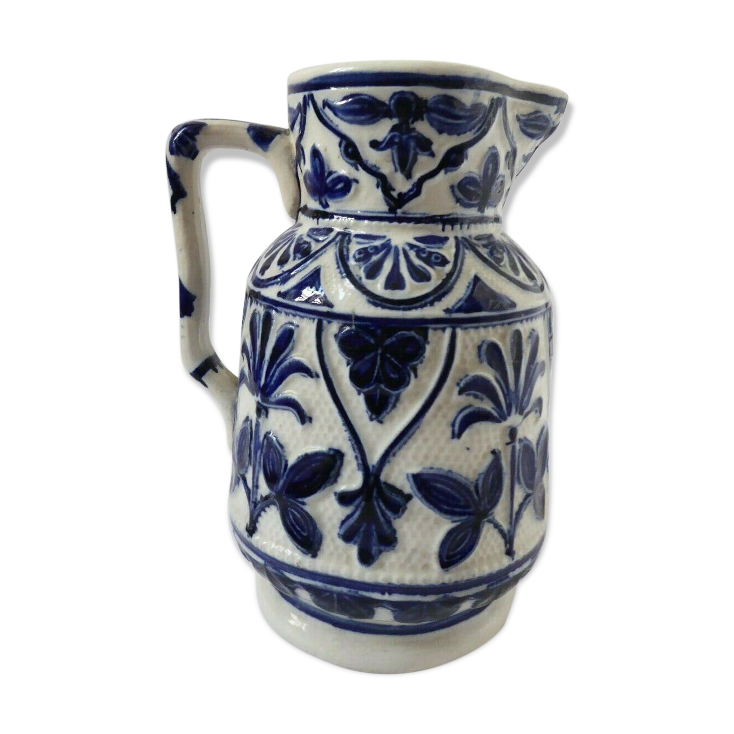 Ceramic jug from France Bleu