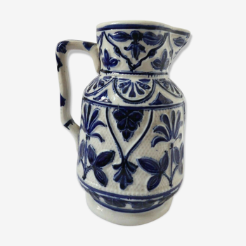 Ceramic jug from France Bleu