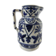 Cruche en céramique de France Bleu