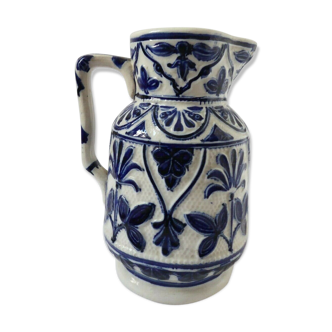 Ceramic jug from France Bleu