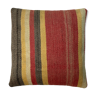 Vintage turkish kilim cushion cover, 40 x 40 cm