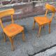 Paire de chaises bois courbé Thonet