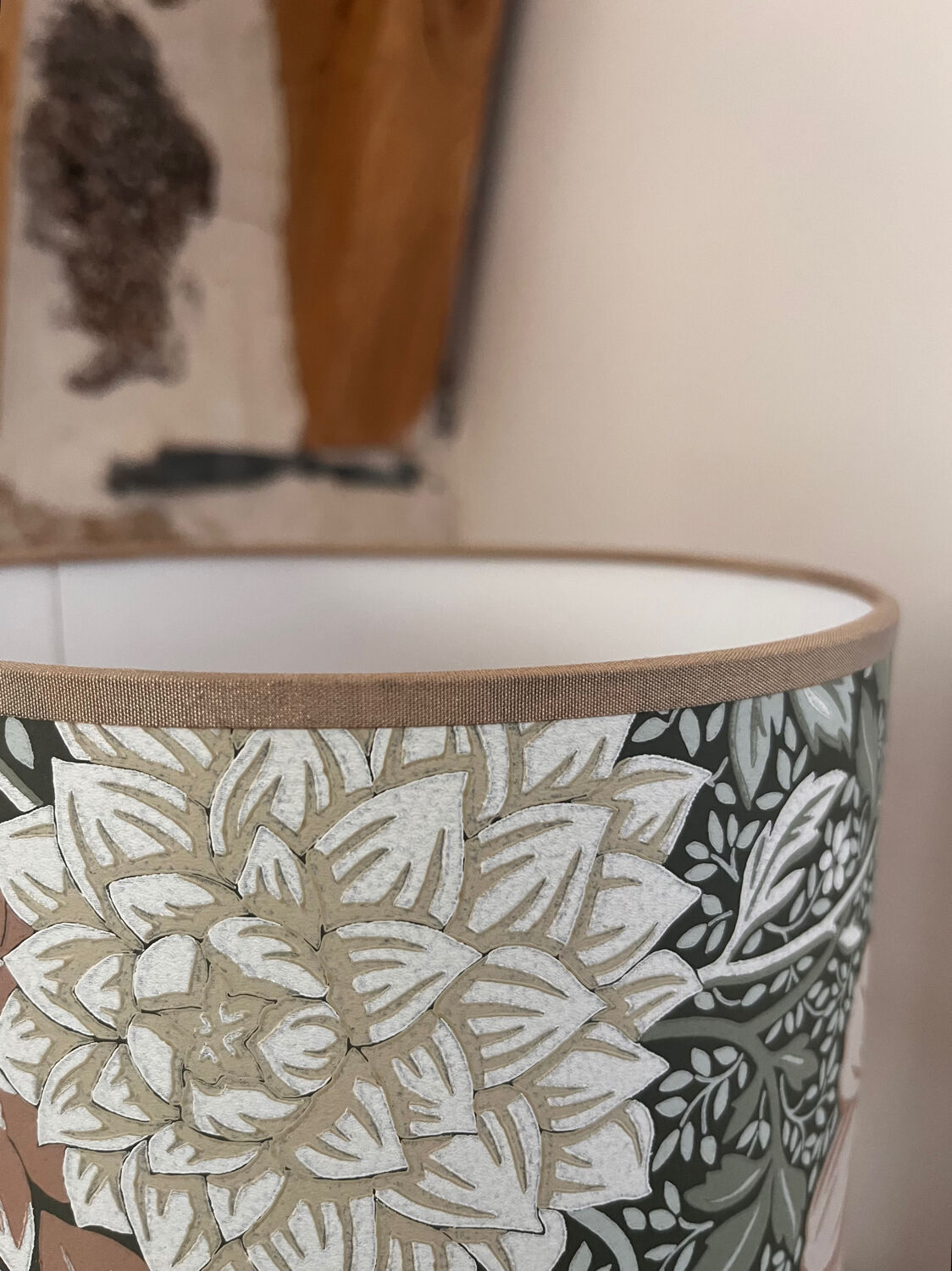 Restored vintage lamp