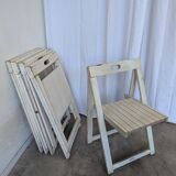 Set of 5 Vintage TRIESTE Foldable Chair by Aldo Jacober, 1970s Mid-Century
