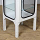 Vintage Iron And Glass Medical Cabinet, 1970s