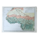 Original map North Africa - 37x27cm - 1908