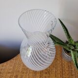 Murano handcrafted blown glass vase