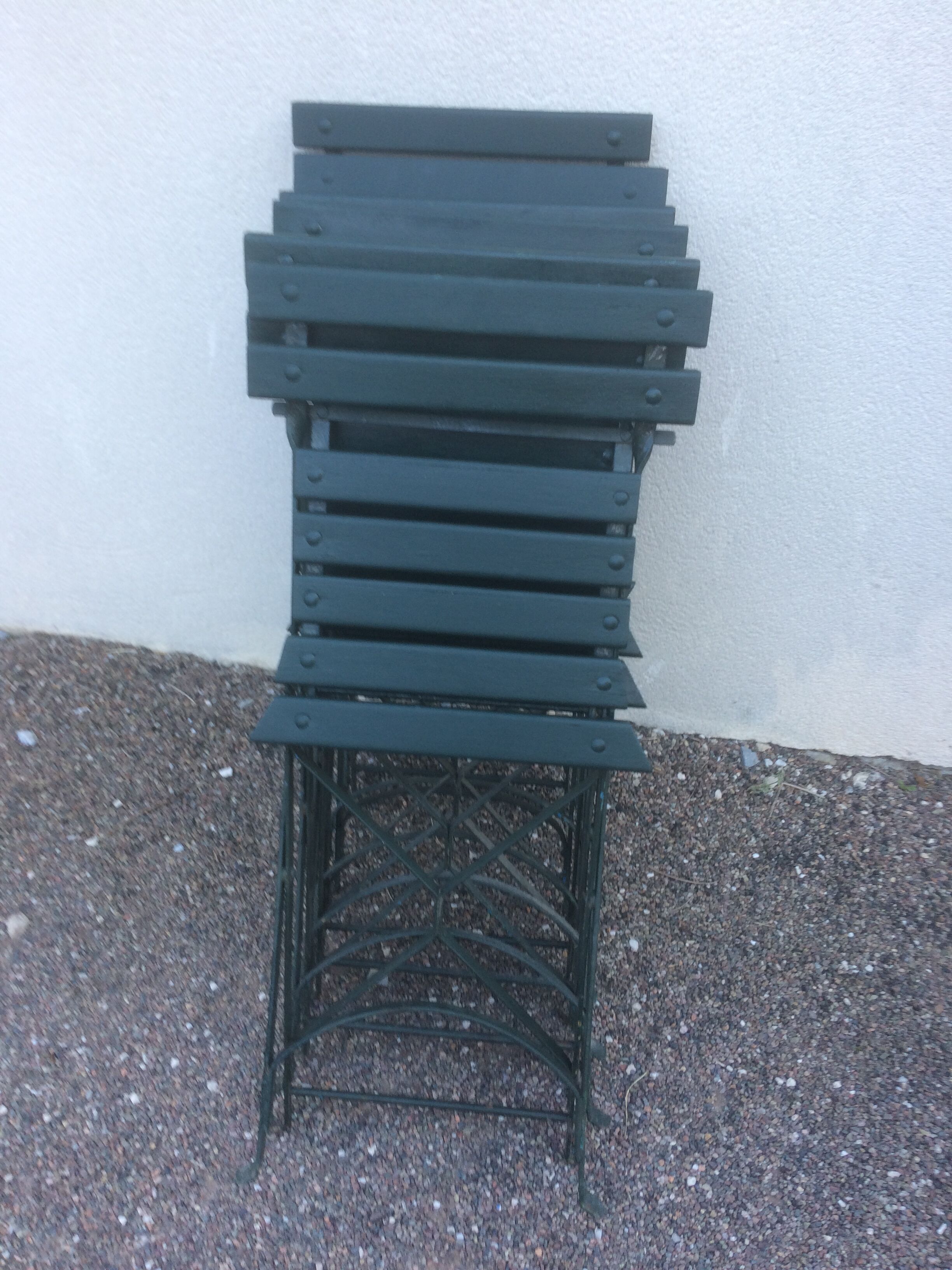 Garden folding chairs