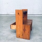 Mid-Century Scandinavian Pine Bedside Tables, Sweden, 1960s, Set of 2