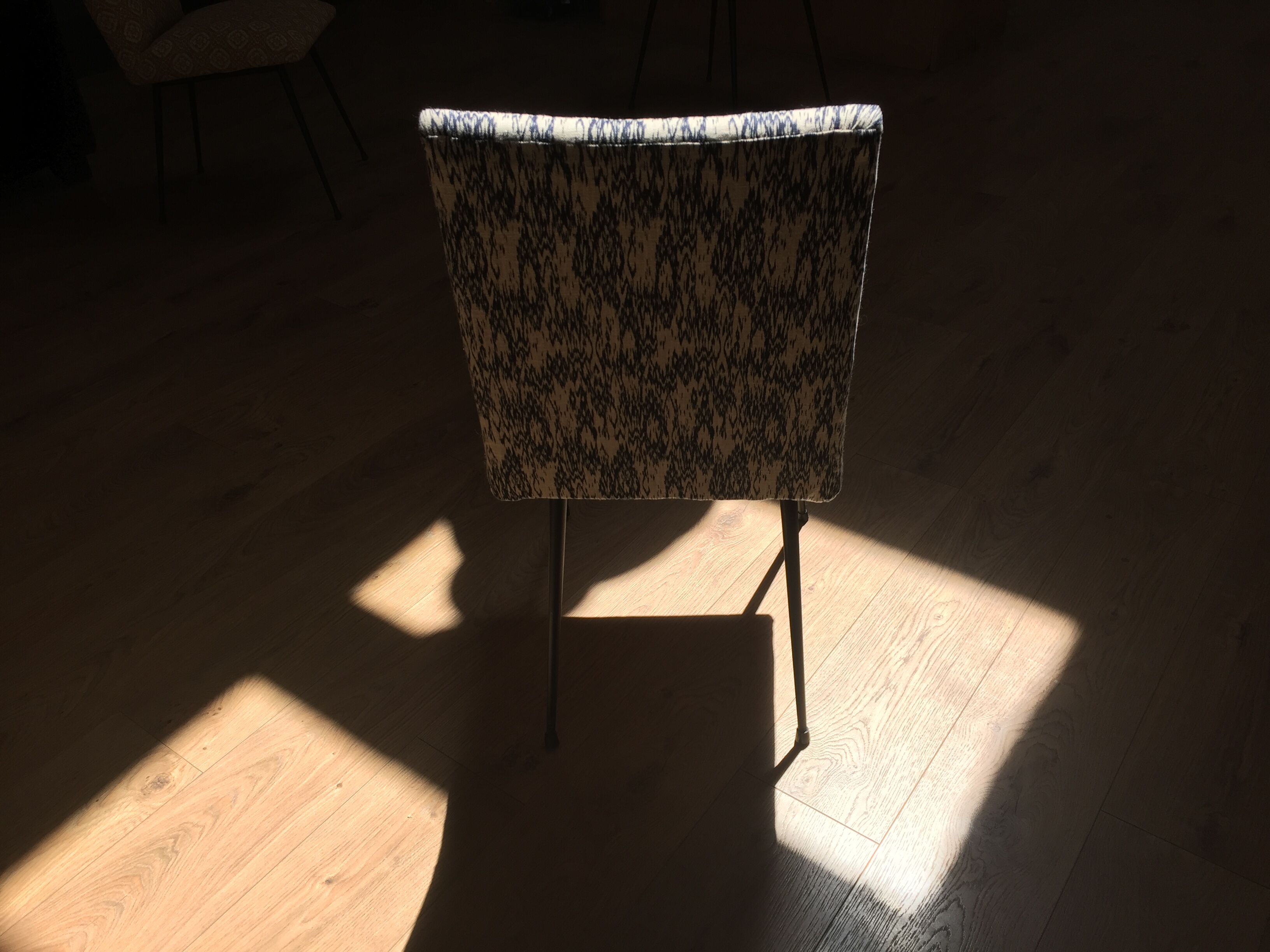 Trio of chairs from the years 70 completely renovated