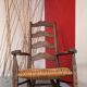 Vintage oak rocking chair