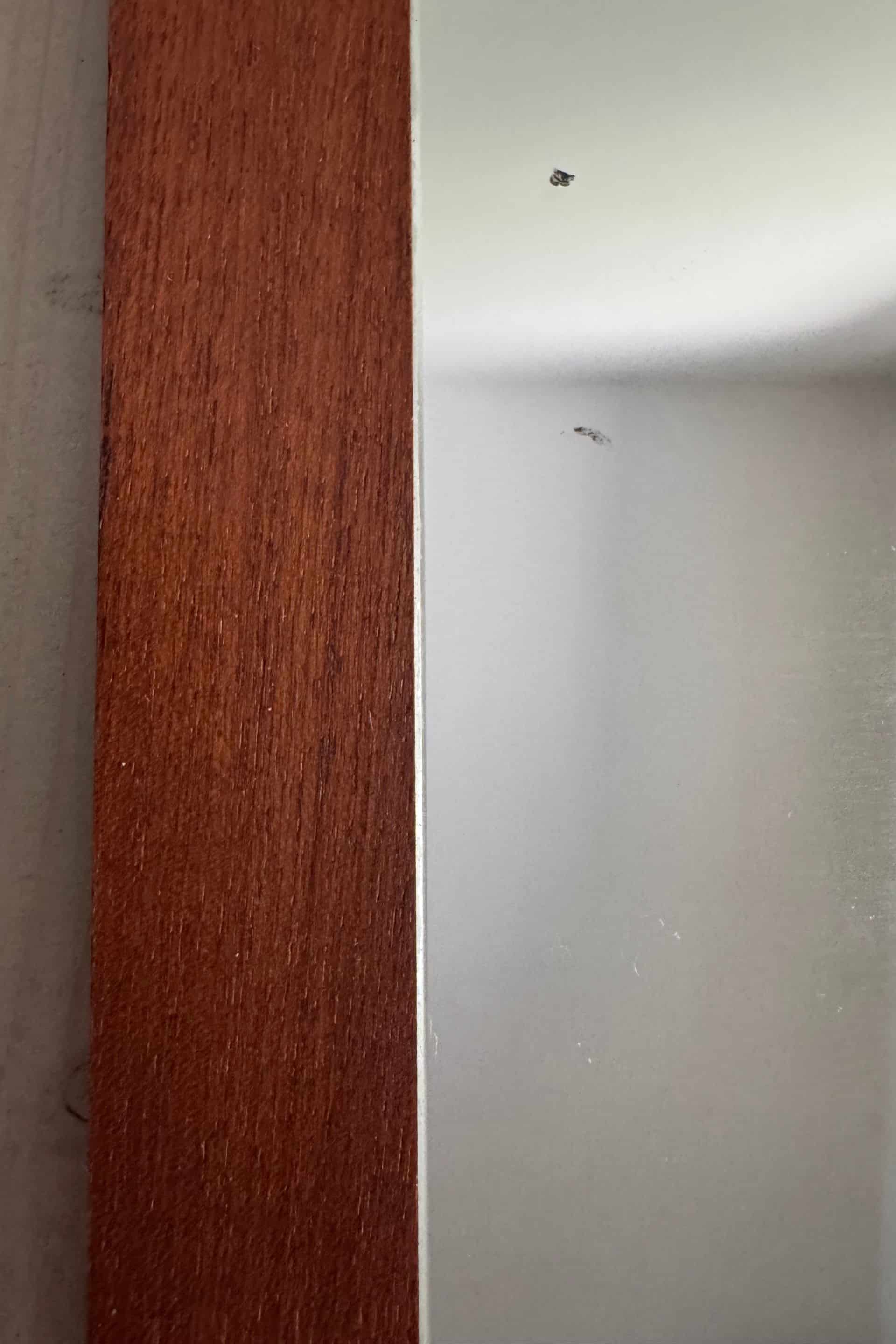 Scandinavian design mirror, 70s-80s