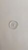 Moulded glass coaster