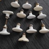 Porcelain handles - Set of 4