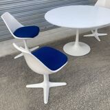 Maurice Burke table and 4 chairs for Arkana 1967