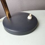70s swan collar metal desk lamp