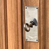 Parisian art deco buffet walnut brut massive 1920