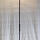 Tripod floor lamp in brass and metal – 50s/60s