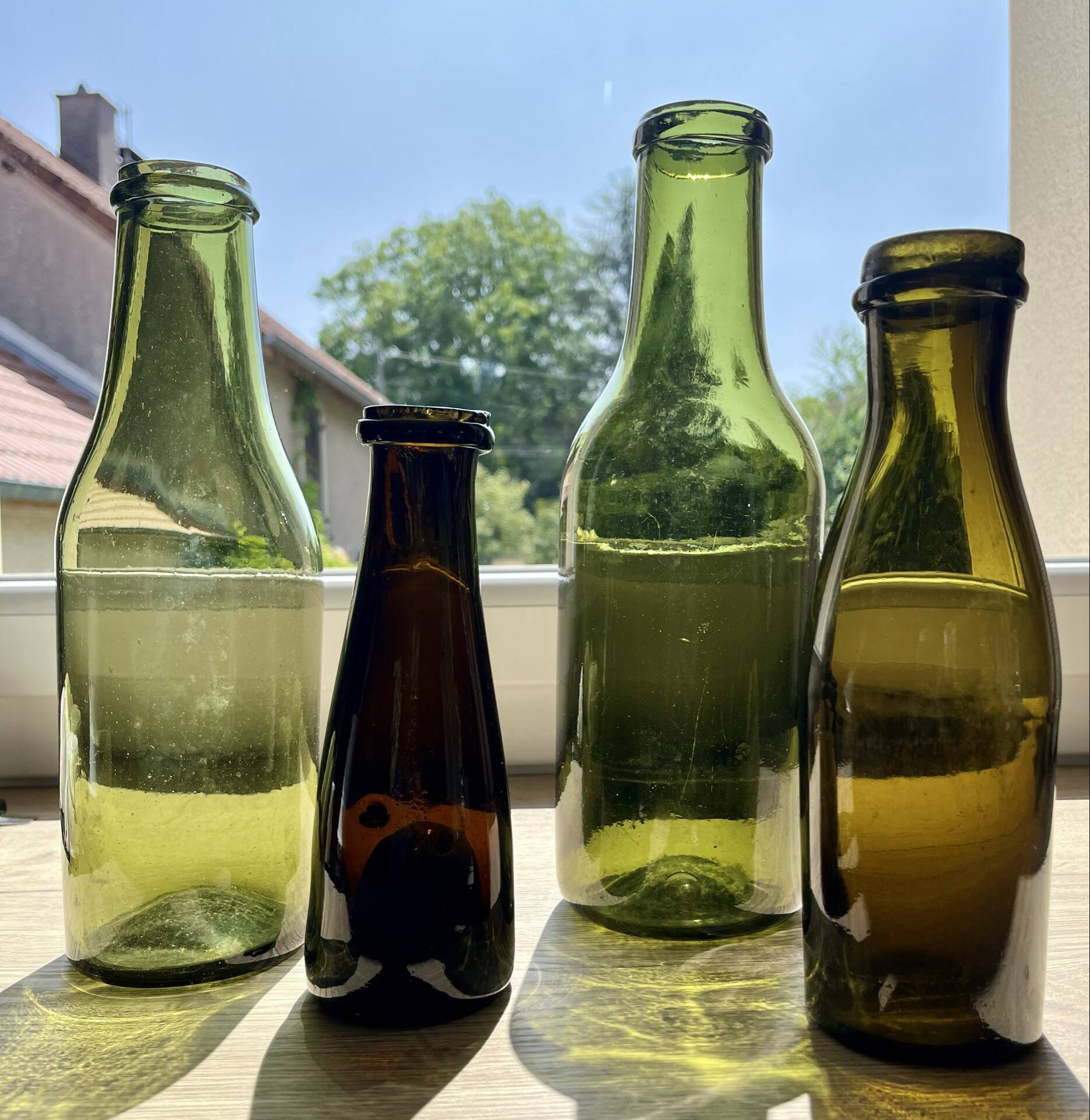 Antique bottle vase