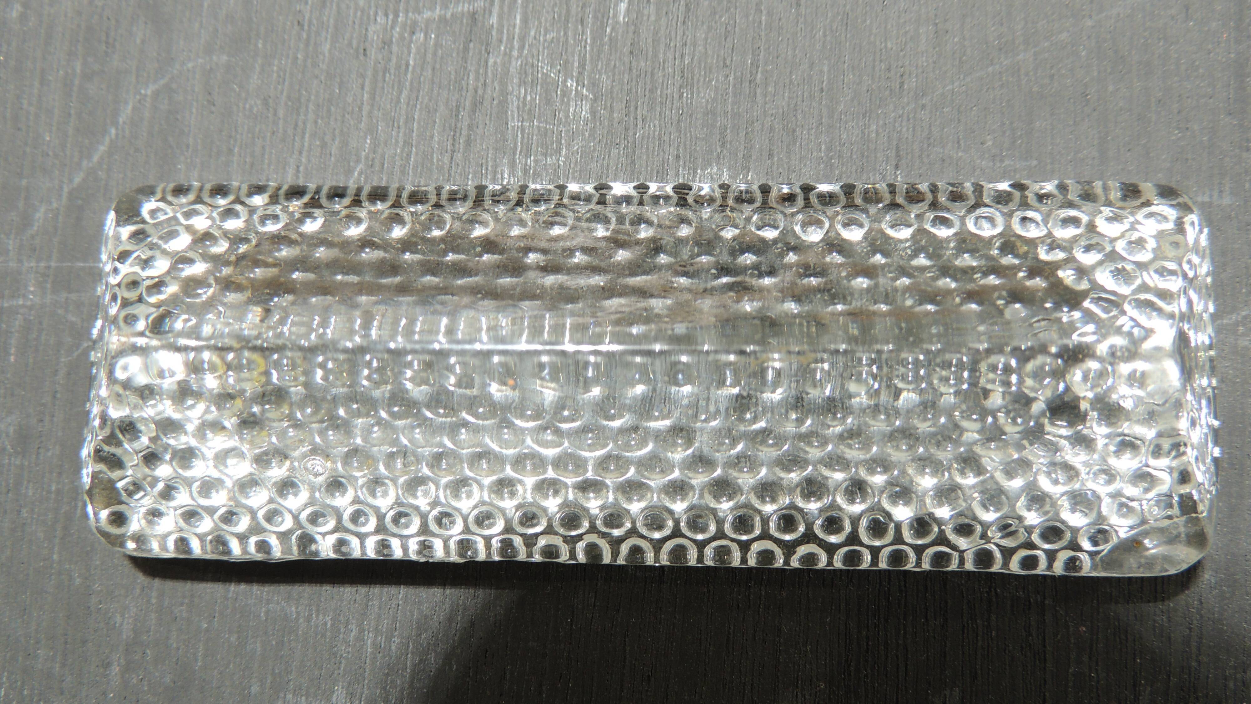 Twelve bead/vintage glass knife holders