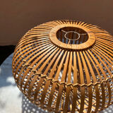 Handmade rattan lampshade
