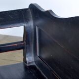 Banc ancien en pin, années 1900