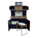 1930s mahogany boat cabin toilet furniture