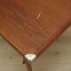Folding card table, Danish design, 1970s, production: Denmark