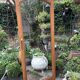Miroir sur porte art déco 74x175cm