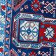 Vintage carpet of the chirwan Caucasus 115x195 cm
