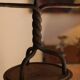 Wrought iron candle holder – 1950s