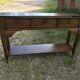 Old rustic console 19th
