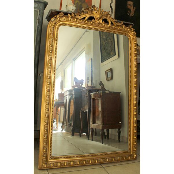 Grand miroir napoléon III alexandre Jeune Fbg st antoine Paris 19 ème |  Selency