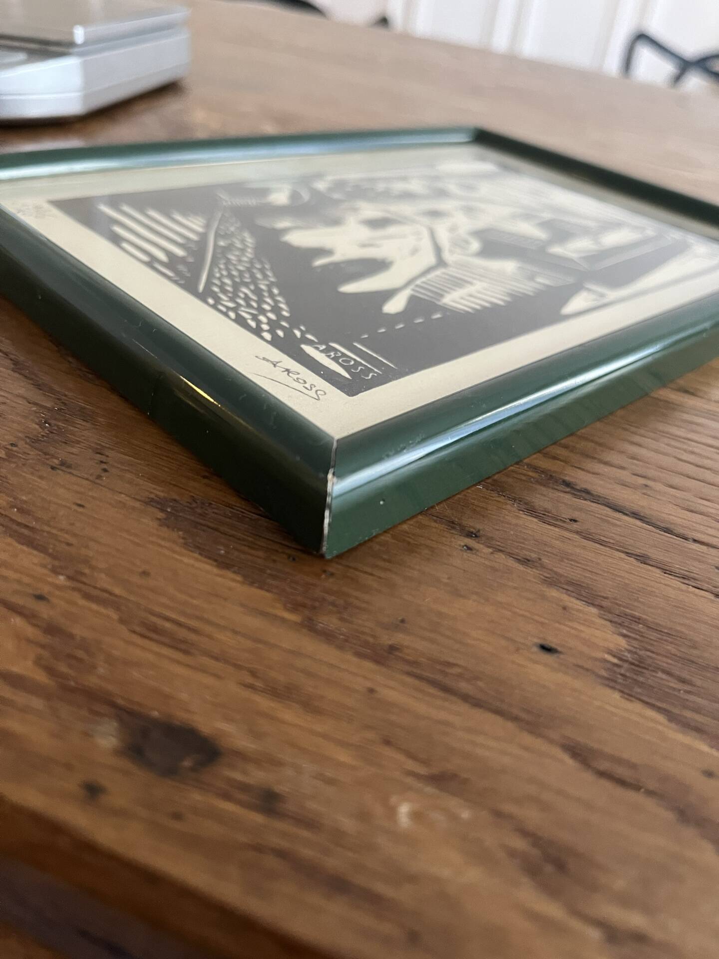 Estampe originale signée a. ross – édition limitée numérotée 192/300
