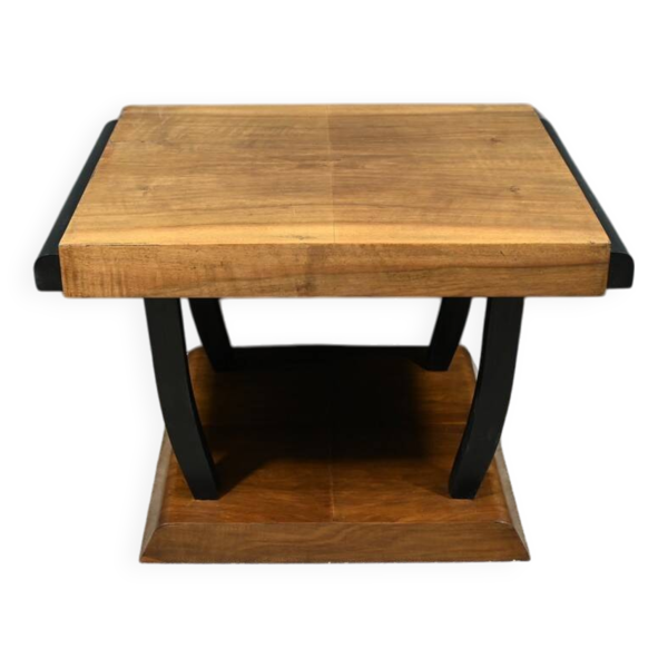 Table Basse de Salon en Noyer, Art Déco – 1930
