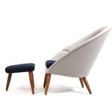 Early ODA Lounge Chair by Arnold Madsen 1950s / New Upholstered