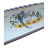 Empty pocket signed HB Henriot Quimper - Hand-painted faience