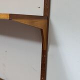 Vintage teak wall system by Poul Cadovious