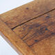Rustic Oak Brutalist Vintage Dining Table