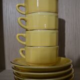 Tasses Apilco  jaune