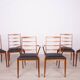 Chaises de salle à manger du milieu du siècle de McIntosh, années 1960, lot de 6